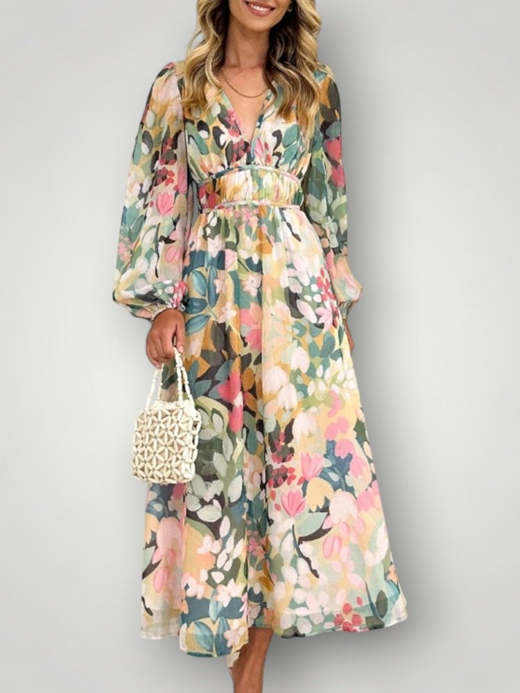 JARA | FLORAL KJOLE